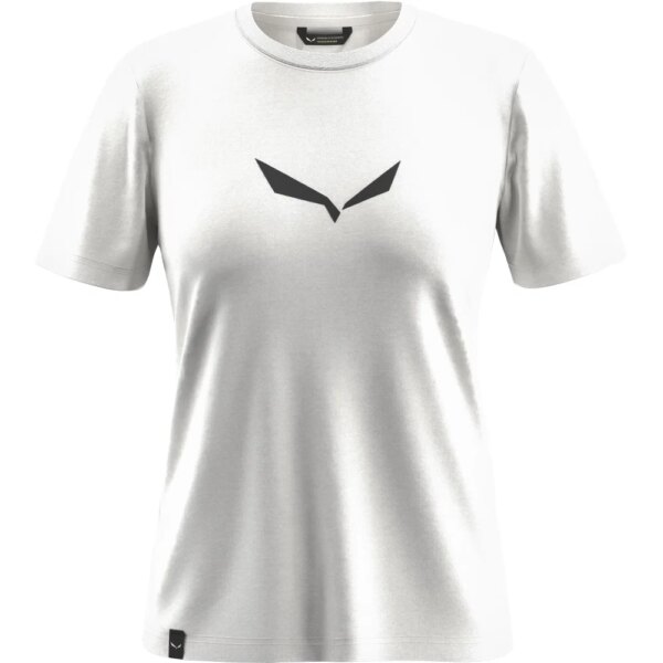 SALEWA - SALEWA Solid Dry T-Shirt white new logo