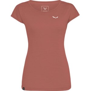 SALEWA - SALEWA Puez Melange Dry T-Shirt etruscan red melange