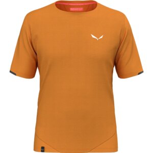 SALEWA - SALEWA Pedroc Dry Mesh T-Shirt turmeric