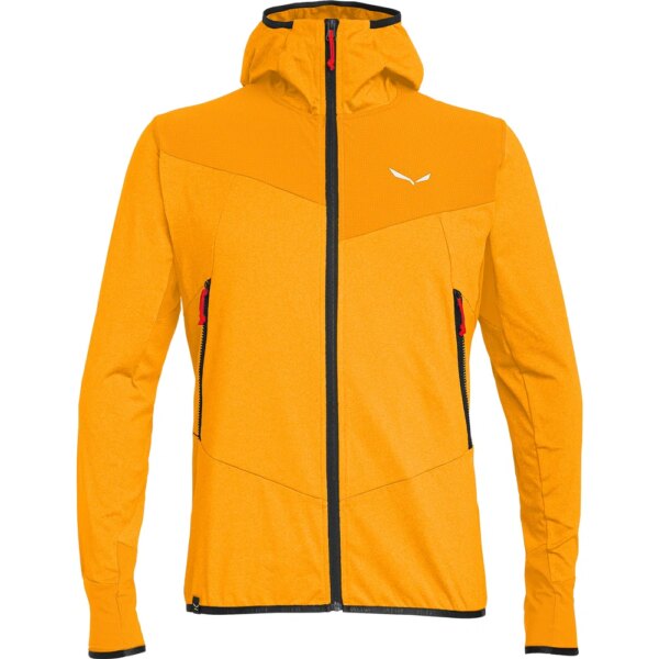 SALEWA-SALEWA-Agner-Hybrid-Fleecejacke-turmeric-melange-gelb SALEWA - SALEWA Agner Hybrid Fleecejacke turmeric melange