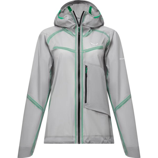SALEWA-SALEWA-NXT-Powertex®-3L-Hardshelljacke-alloy-grau SALEWA - SALEWA NXT Powertex® 3L Hardshelljacke alloy