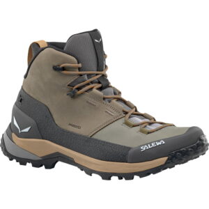 SALEWA - SALEWA Puez Leather Mid PTX bungee cord