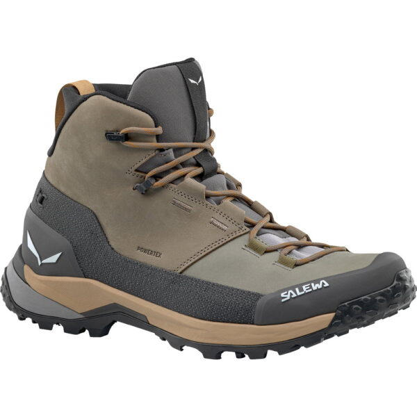 SALEWA-Puez-Leather-Mid-PTX-Bergstiefel-bungee-cord-braun SALEWA - SALEWA Puez Leather Mid PTX bungee cord