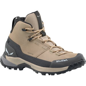 SALEWA - SALEWA Puez Leather Mid PTX quicksand