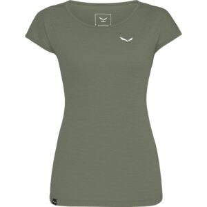 SALEWA - SALEWA Puez Melange Dry T-Shirt faded green melange