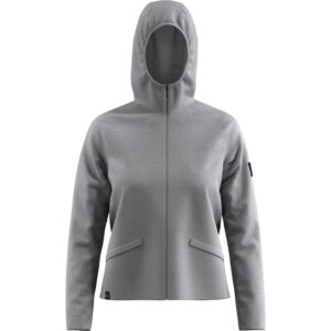 SALEWA - SALEWA Fanes Sarner Wollstrickjacke silver melange