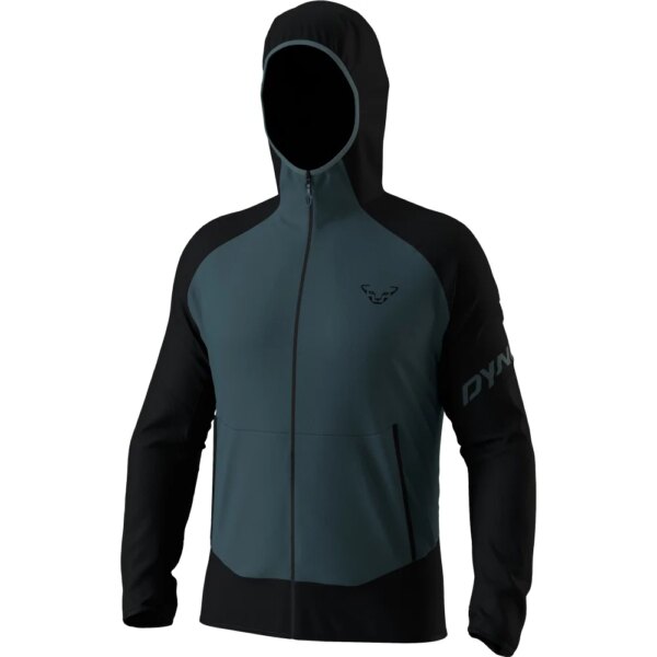 Dynafit-Dynafit-Transalper-Light-Polartec®-Hoody-black-out-blau Dynafit - Dynafit Transalper Light Polartec® Hoody black out