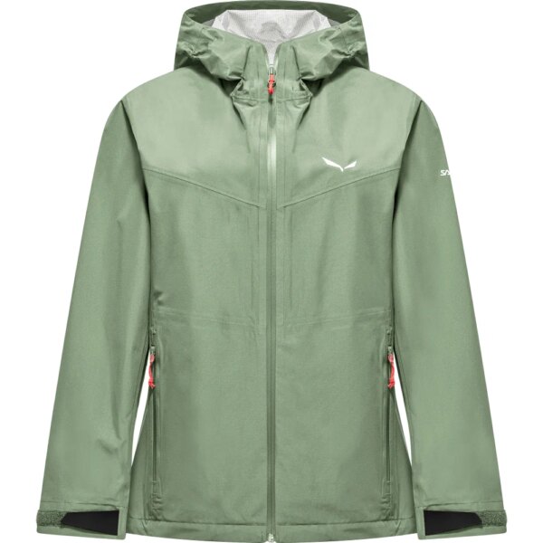 SALEWA-SALEWA-Puez-Aqua-4-PTX-2.5L-Regenjacke-pastel-green-gruen SALEWA - SALEWA Puez Aqua 4 PTX 2.5L Regenjacke pastel green