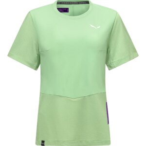 SALEWA - SALEWA Pedroc Dry Hybrid T-Shirt pastel green