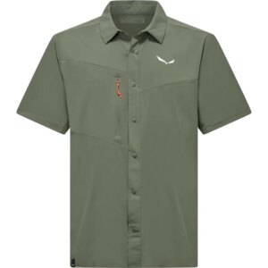 SALEWA - SALEWA Puez Kurzarm-Hemd faded green