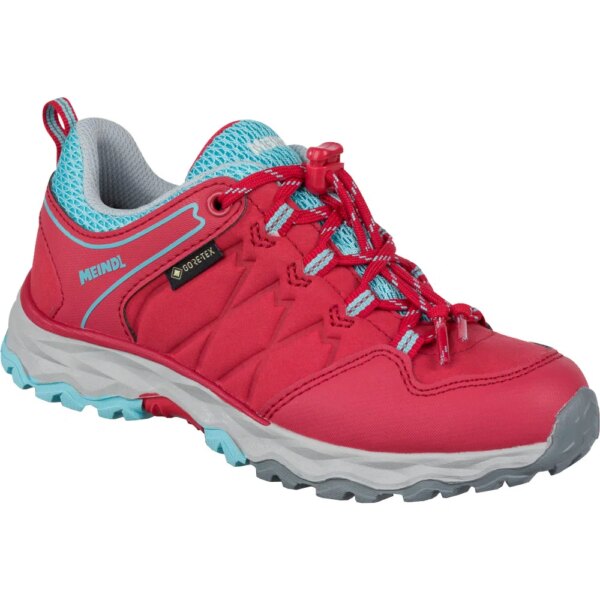 Meindl-Meindl-Ontario-Junior-GORE-TEX®-Wanderschuhe-Kinder-azurblau-rot Meindl - Meindl Ontario Junior GORE-TEX® Wanderschuhe Kinder azurblau
