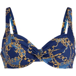 Anita - Anita Hermine Bikini Top blue denim