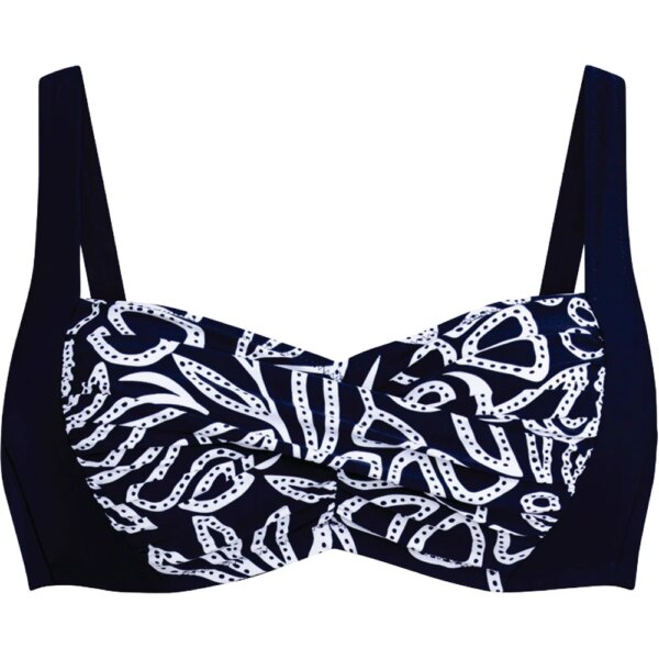 Anita-Anita-Elle-Bikini-Top-marine-weiss-blau Anita - Anita Elle Bikini Top marine weiß