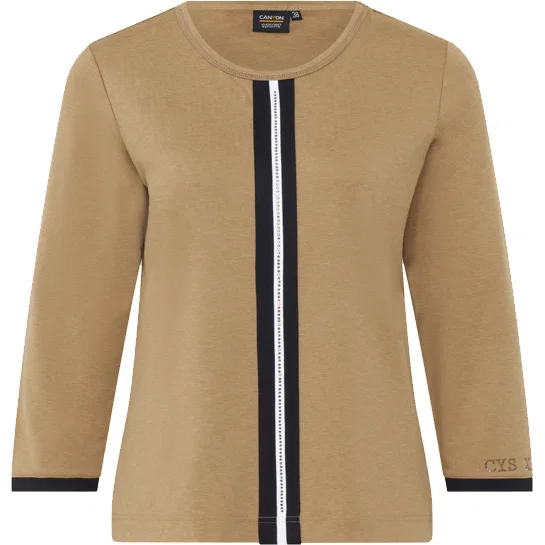 Canyon-Canyon-34-Arm-T-Shirt-camel-braun Canyon - Canyon 3/4 Arm T-Shirt camel