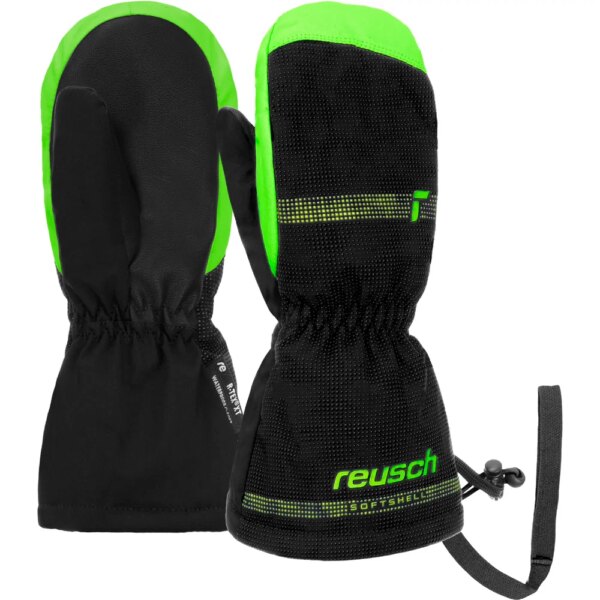 Reusch-Reusch-Maxi-R-Tex®-XT-Mitten-Kinder-schwarz-schwarz Reusch - Reusch Maxi R-Tex® XT Mitten Kinder schwarz