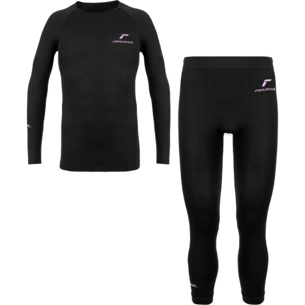 Reusch-Reusch-34-Pants-Lady-Unterwaesche-Set-black-schwarz Reusch - Reusch 3/4 Pants Lady Unterwäsche Set black