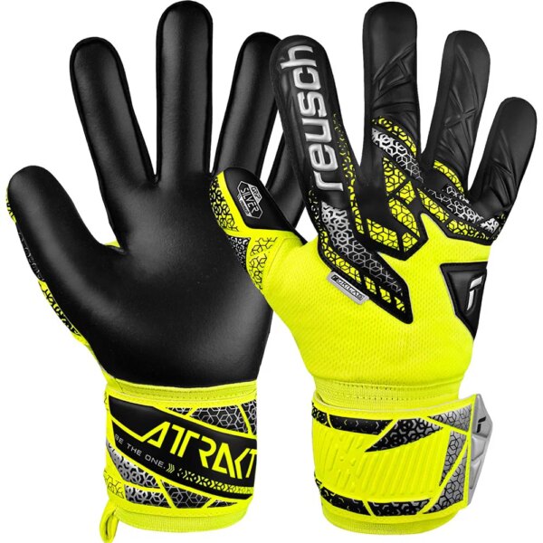 Reusch-Reusch-Attrakt-Silver-safety-yellow-gelb Reusch - Reusch Attrakt Silver safety yellow
