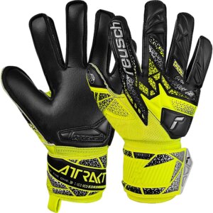 Reusch - Reusch Attrakt Silver Junior Kinder safety yellow