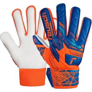 Reusch - Reusch Attrakt Starter Solid Finger Support Jr. Kinder shocking orange