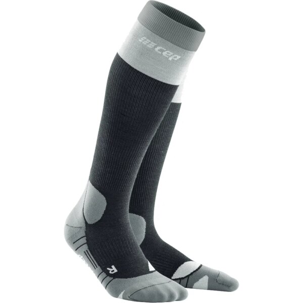 CEP-CEP-Light-Merino-Kompressions-Socken-stonegrey-grau CEP - CEP Light Merino Kompressions Socken stonegrey