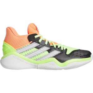 adidas - adidas Harden Stepback Basketballschuhe Unisex core black signal coral dash grey
