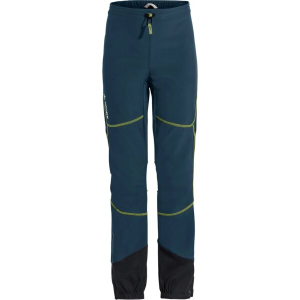 VAUDE - VAUDE Capacida Softshellhose Kinder dark sea green