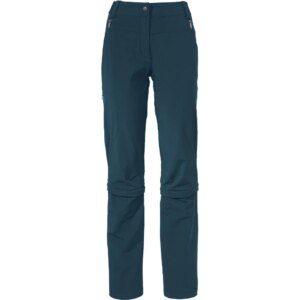 VAUDE - VAUDE Farley Stretch Capri T-Zip Trekkinghose dark sea