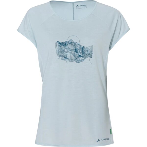 VAUDE-VAUDE-Tekoa-II-T-Shirt-summer-blue-blau VAUDE - VAUDE Tekoa II T-Shirt summer blue