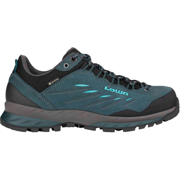 LOWA-Delago-GORE-TEX®-LO-Ws-Wanderschuhe-petrol-blau LOWA - LOWA Delago GORE-TEX® LO Ws Wanderschuhe petrol