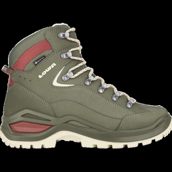 LOWA-Renegade-EVO-GORE-TEX®-MID-Wanderschuhe-graugruen-grau LOWA - LOWA Renegade EVO GORE-TEX® MID Wanderschuhe graugrün