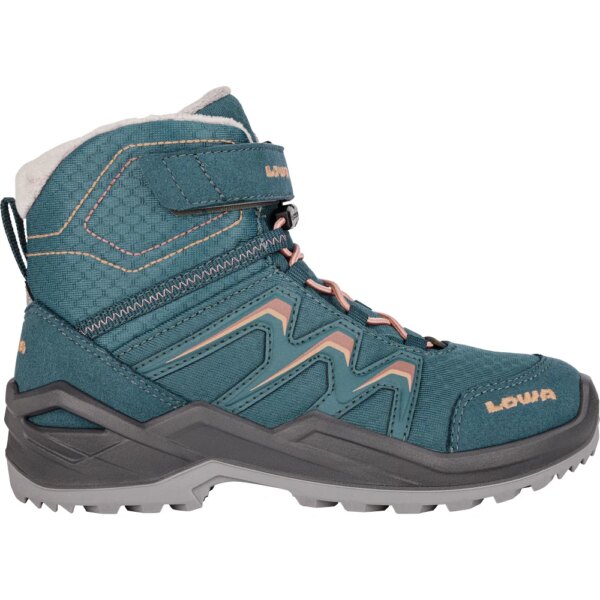 LOWA - LOWA Maddox Warm GORE-TEX® Mid Winterstiefel Kinder petrol