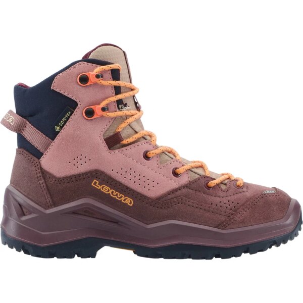LOWA - LOWA Wandax GORE-TEX® MID JR Wanderschuhe Kinder altrosa