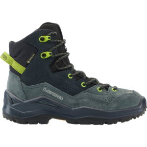 LOWA - LOWA Wandax GORE-TEX® MID JR Wanderschuhe Kinder dunkelpetrol