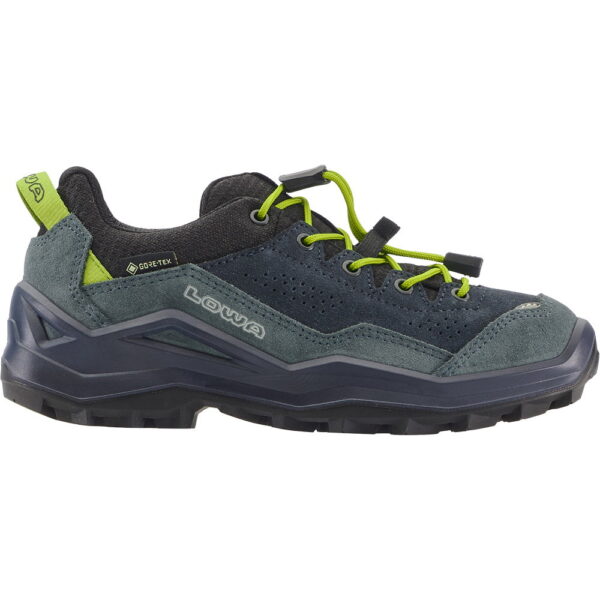 LOWA-Wandax-GORE-TEX®-LO-JR-Wanderschuhe-Kinder-dunkelpetrol-gruen LOWA - LOWA Wandax GORE-TEX® LO JR Wanderschuhe Kinder dunkelpetrol
