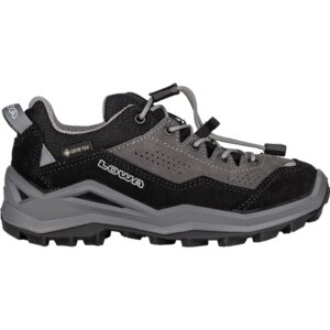 LOWA - LOWA Wandax GORE-TEX® LO JR Wanderschuhe Kinder schwarz