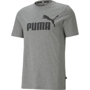 Puma - Puma Essentials Logo T-Shirt medium grey heather