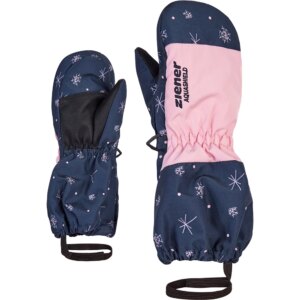 Ziener - Ziener Levi AS® Minis Skifäustlinge Kinder snowcrystal print