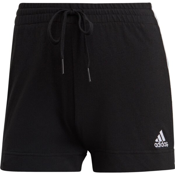 adidas-adidas-Essentials-Slim-3-Streifen-Shorts-schwarz-schwarz adidas - adidas Essentials Slim 3-Streifen Shorts schwarz
