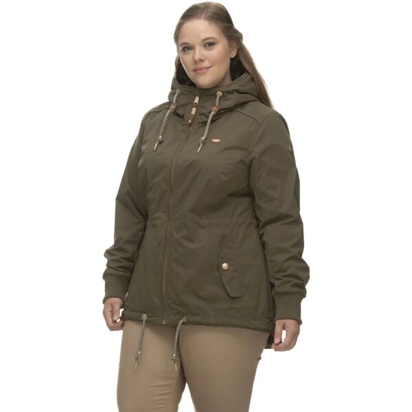 ragwear - ragwear Dankka Plus Übergangsjacke olive
