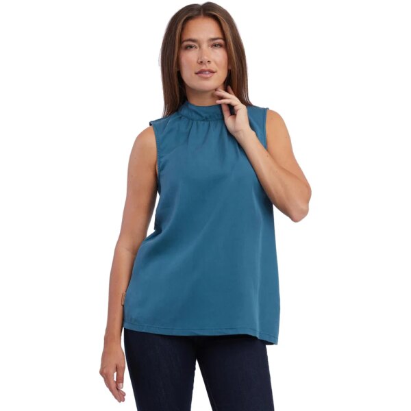 ragwear-ragwear-Angyc-Organic-Tanktop-petrol-blau ragwear - ragwear Angyc Organic Tanktop petrol