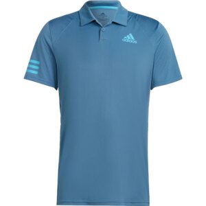 adidas - adidas Tennis Club 3-Streifen Poloshirt altered blue