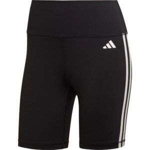 adidas - adidas Training Essentials 3-Streifen High-Waisted Tights schwarz