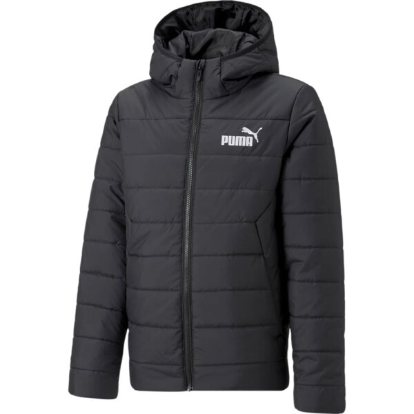 Puma-Puma-Essentials-Padded-Jacke-Kinder-puma-black-schwarz Puma - Puma Essentials Padded Jacke Kinder puma black