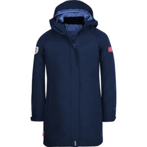 Trollkids - Trollkids Senja 3in1 Mantel Mädchen navy