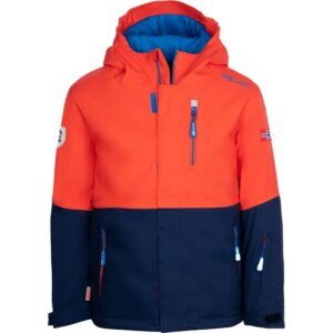 Trollkids - Trollkids Hallingdal Skijacke Kinder flame orange