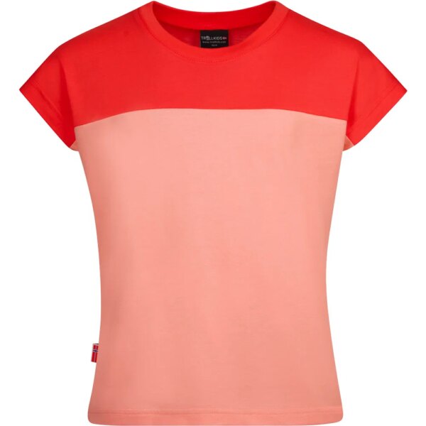 Trollkids-Trollkids-Bergen-T-Shirt-Maedchen-dahlia-rosapink Trollkids - Trollkids Bergen T-Shirt Mädchen dahlia