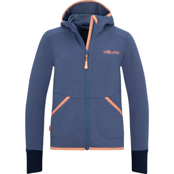 Trollkids-Trollkids-Saltfjord-Fleecejacke-Maedchen-lotus-blue-blau Trollkids - Trollkids Saltfjord Fleecejacke Mädchen lotus blue
