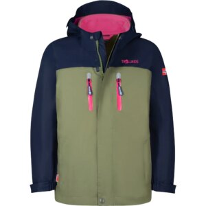 Trollkids - Trollkids Bryggen 3in1 Doppeljacke Mädchen dusky olive