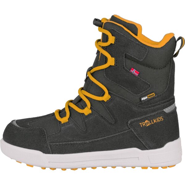 Trollkids-Trollkids-Finnmark-Winterstiefel-Kinder-anthracite-schwarz Trollkids - Trollkids Finnmark Winterstiefel Kinder anthracite