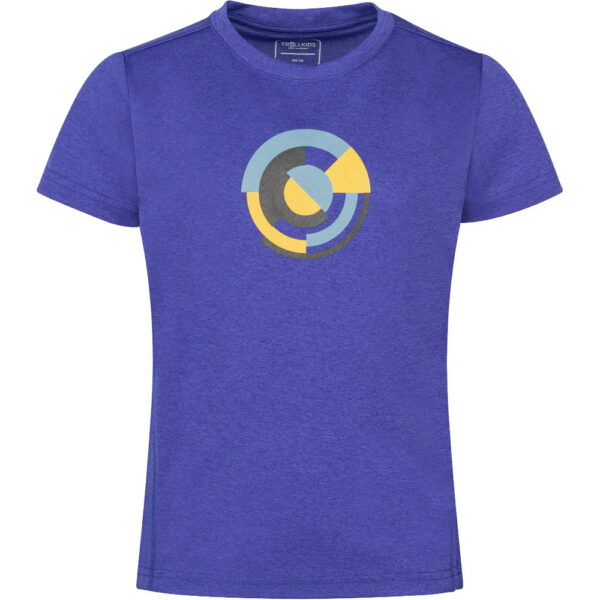 Trollkids-Sognefjord-T-Shirt-Kinder-mystic-blue-blau Trollkids - Trollkids Sognefjord T-Shirt Kinder mystic blue